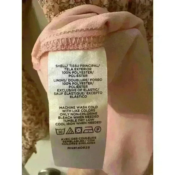 NEW Ann Taylor Loft Womens Petite Small Floral Ruffle Blouse w/Camisole - Picture 8 of 8